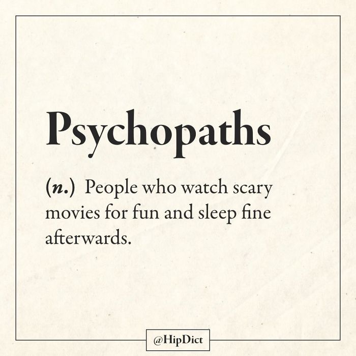 significados divertidos psicópatas hipdict