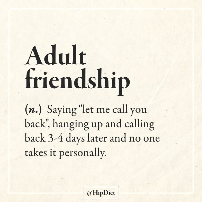 significados divertidos hipdict amistad adulta