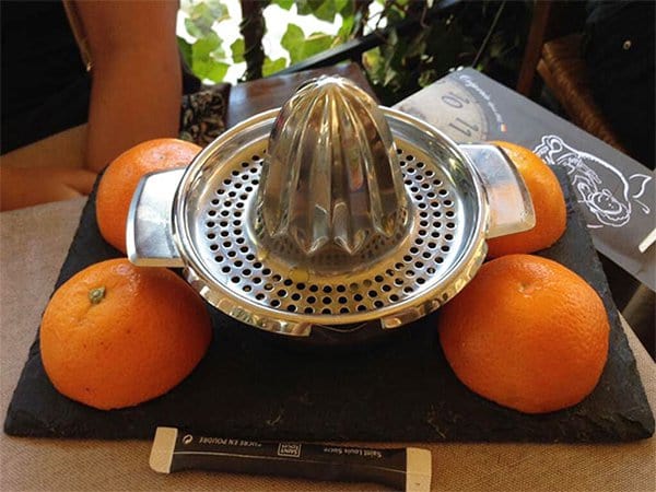 Los restaurantes Hipster fueron demasiado lejos con la comida que sirve jugo de naranja, hágalo usted mismo
