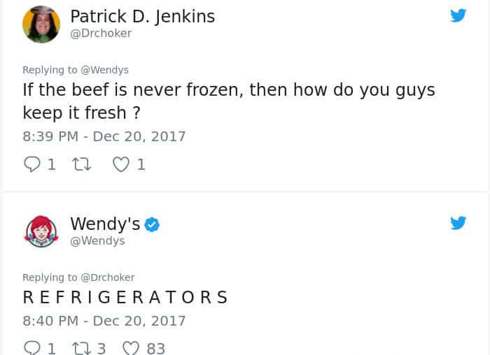 Roast Twitter By Wendy's refrigeradores