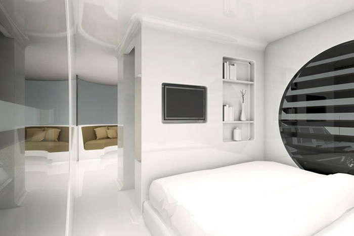 Concepto de interior de dormitorio