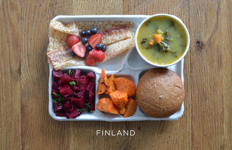 almuerzo escolar-alrededor del mundo-Finlandia