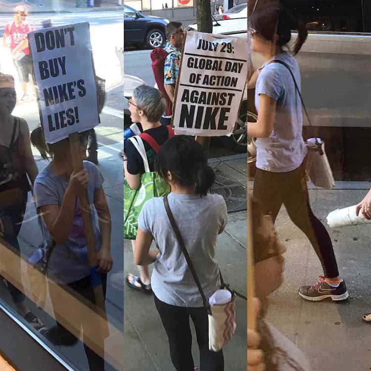 protesta-contra-los-zapatos-nike-gente-divertida-haciendo-las-cosas-a-su-manera