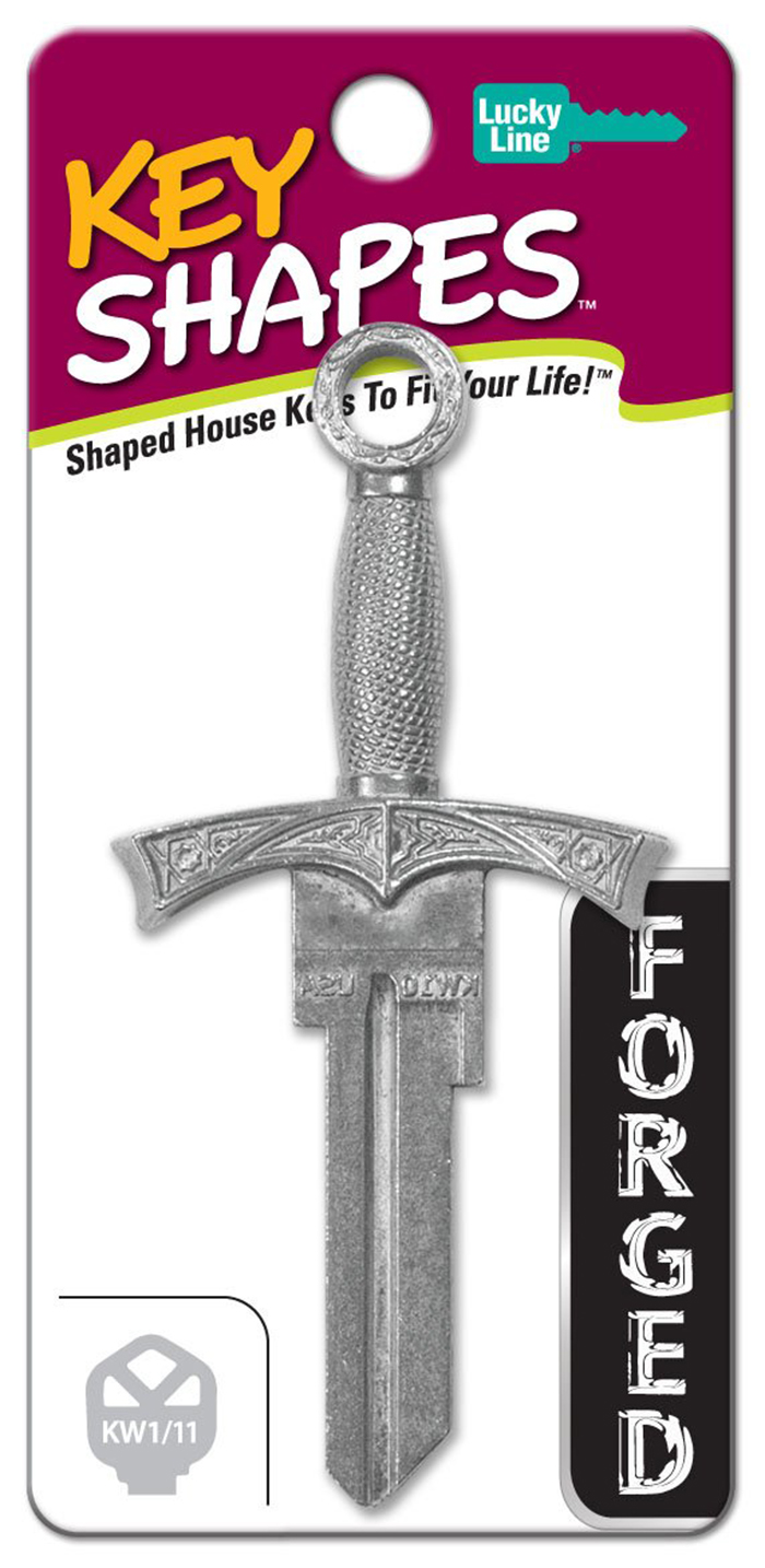 llave en forma de espada