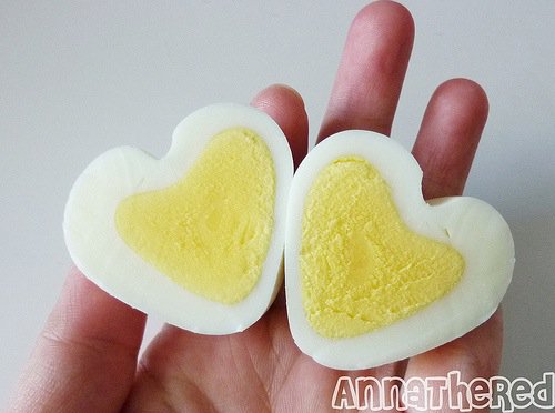 huevo de corazón