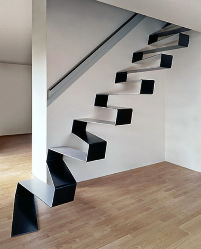 diseños de escaleras de líneas finas deficientes