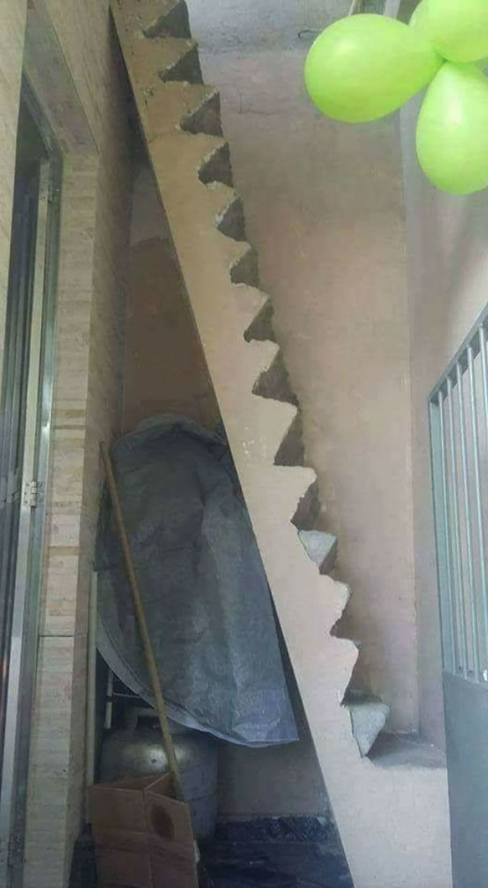 diseños de escaleras empinadas fatales pobres
