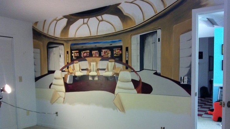 mural completo de Star Trek