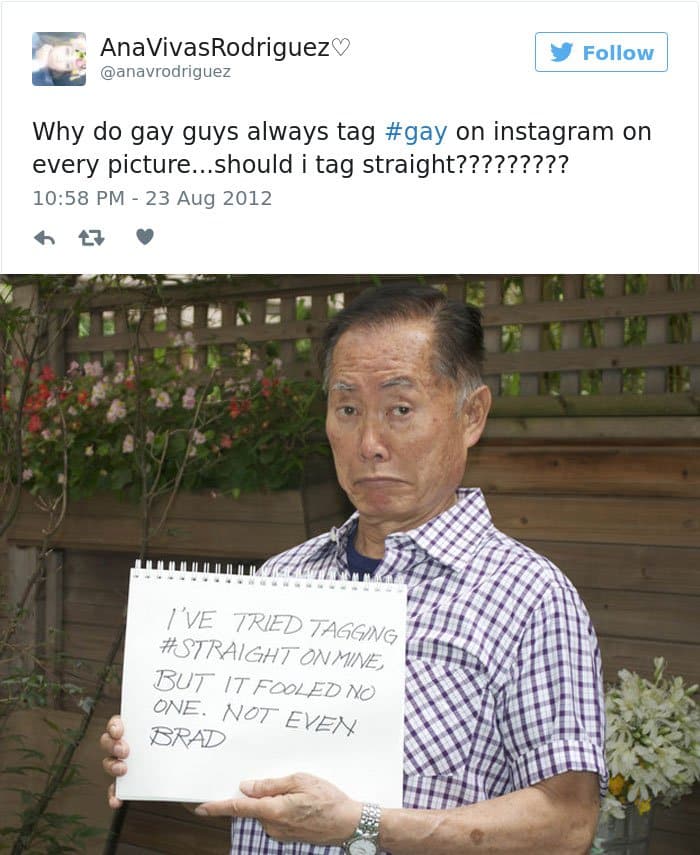 gracioso-george-takei-comebacks etiquetado gay
