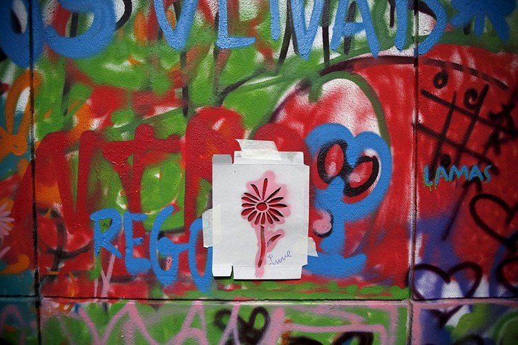 plantillas de flores de graffiti