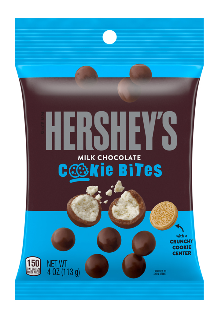 Bocaditos de galleta de chocolate con leche Hershey 4oz