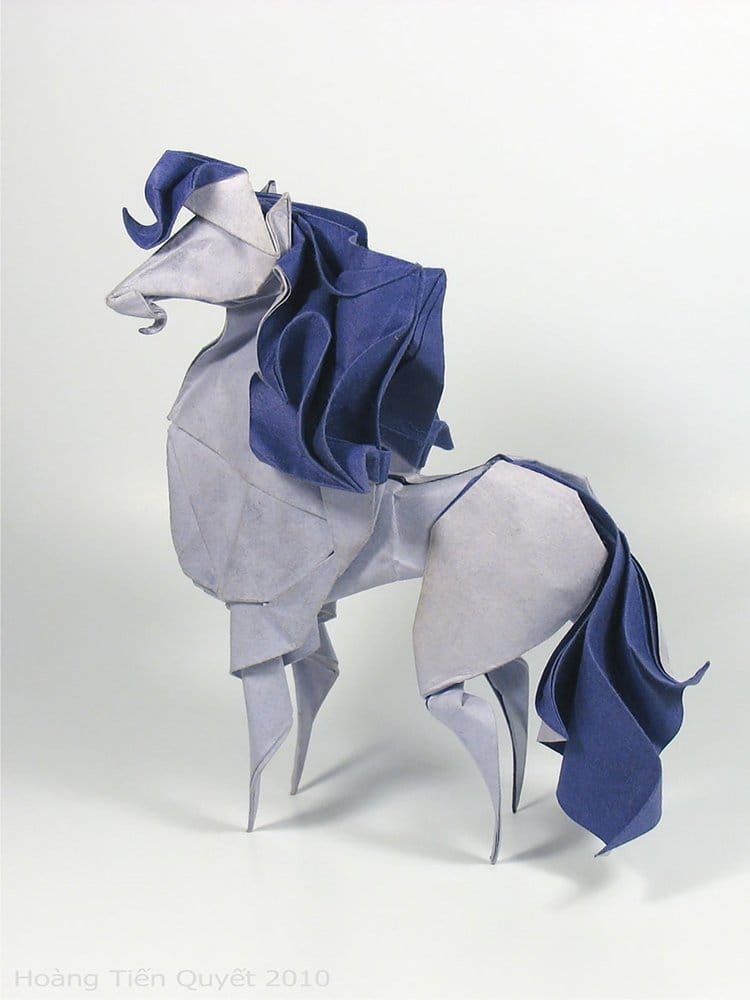 animal-caballo origami-hoang-tien-quyet