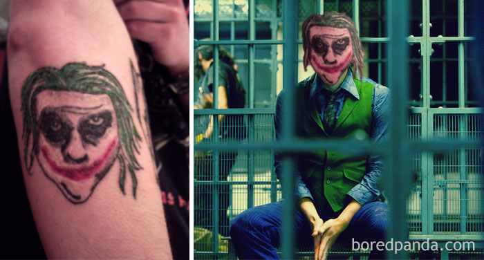 muy joker-tattoo-face swap