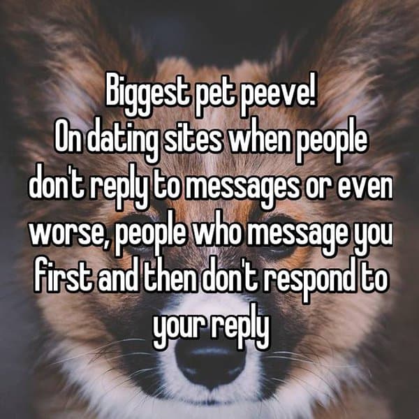 Peeves no responde a la mayoría de las mascotas relacionadas con las citas