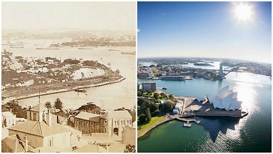 Sydney entonces y ahora