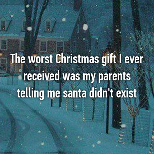 Los peores regalos no están ahí