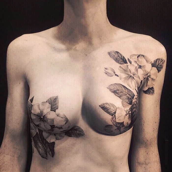 tatuajes de flores de david allen