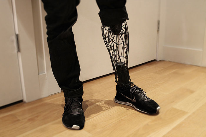 Impresión 3d de maravillosas creaciones de piernas protésicas de titanio