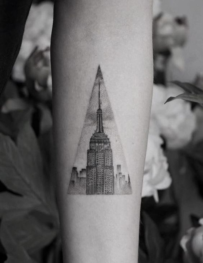 Tatuaje del Empire State Building