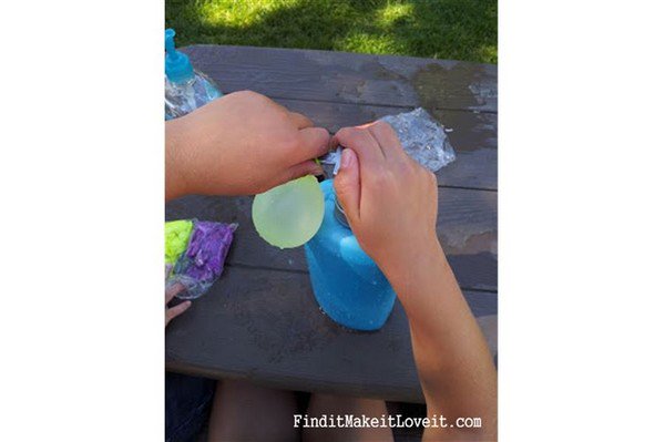 globos de jabón globos de agua
