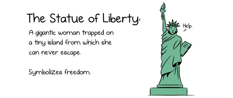 Libertad de escultura definida por Estados Unidos