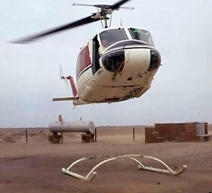 aterrizaje de helicópteros patinaje roto fotos dignas de vergüenza