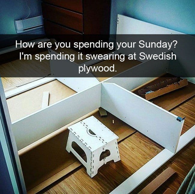 Ikea bromea el domingo