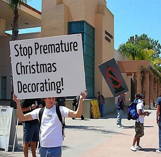 señales-de-stop-decoraciones-navideñas-prematuras-hilarantes-señales-de-protesta