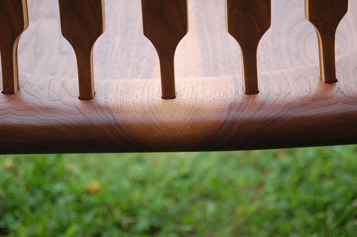 silla corrugada hal taylor juntas planificadas a mano de tres plazas