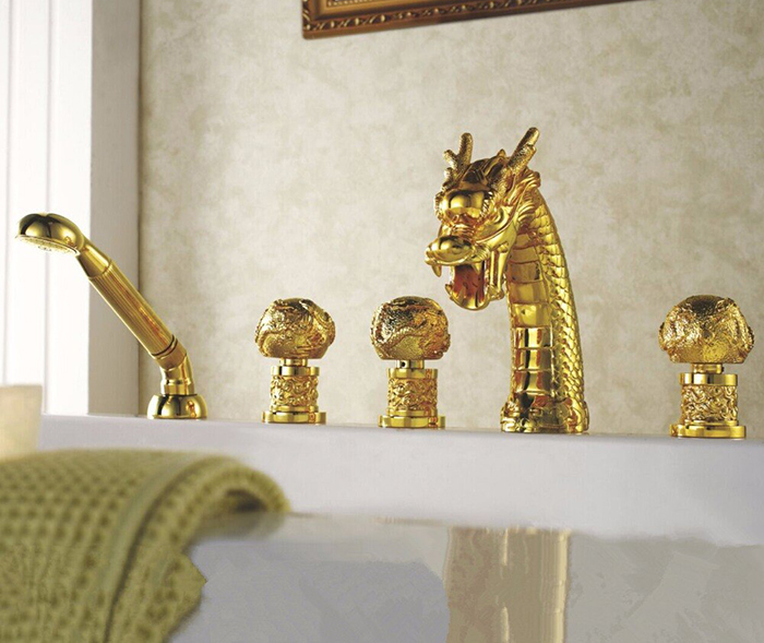 Mythical Gold Mythic Creature Tap Bañera generalizada