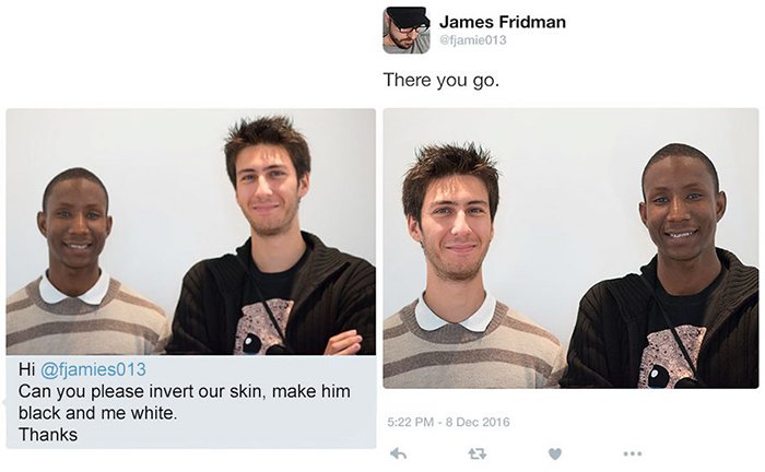James Fridman Aplicaciones de Photoshop Inversión de nuestra piel