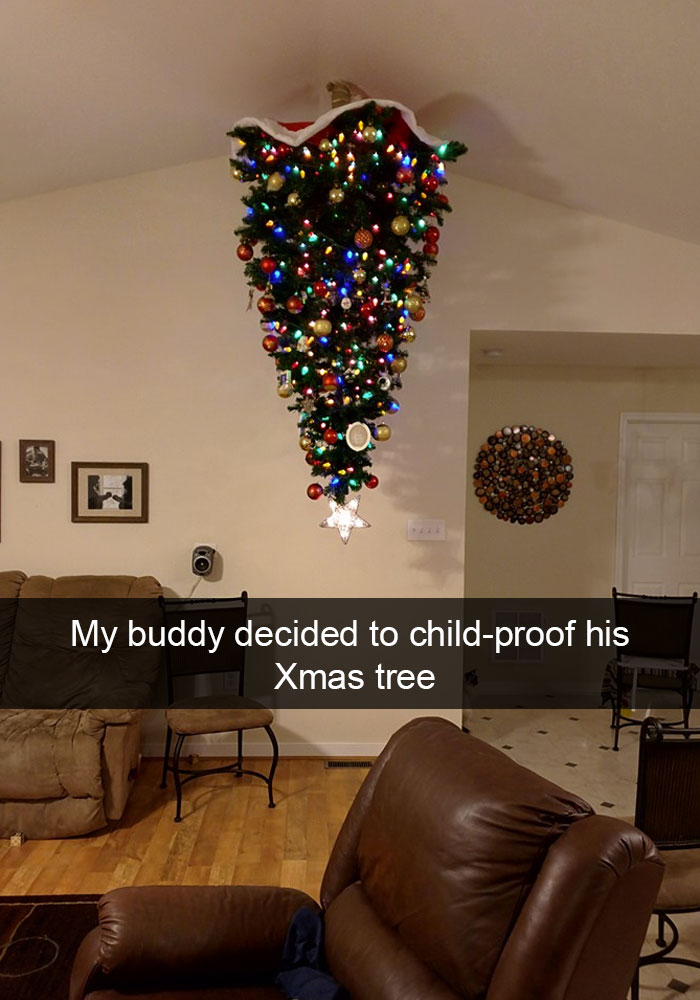 Árbol de Navidad a prueba de niños