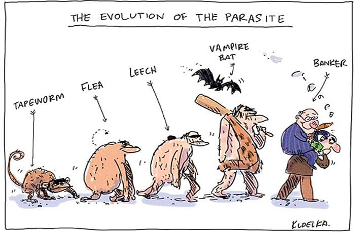 divertido-sátira-evolución-charles-darwin-día-parásito