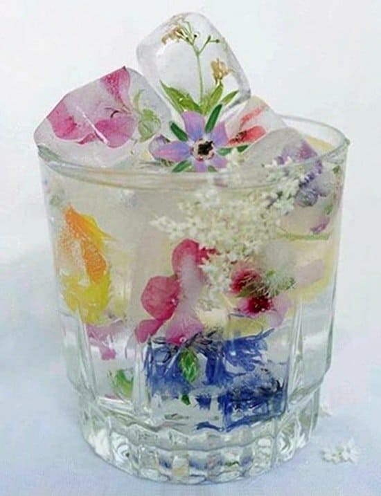 flores de hielo