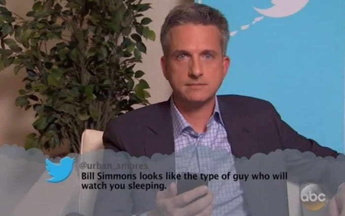 Tweets brutales sobre celebridades bill simmons