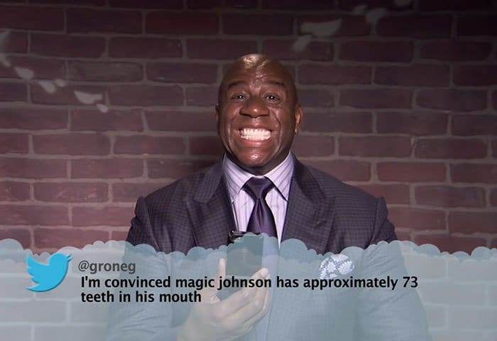 Brutales tweets sobre celebridades magic johnson