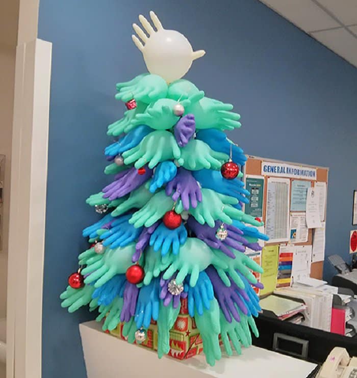 árbol de navidad del hospital