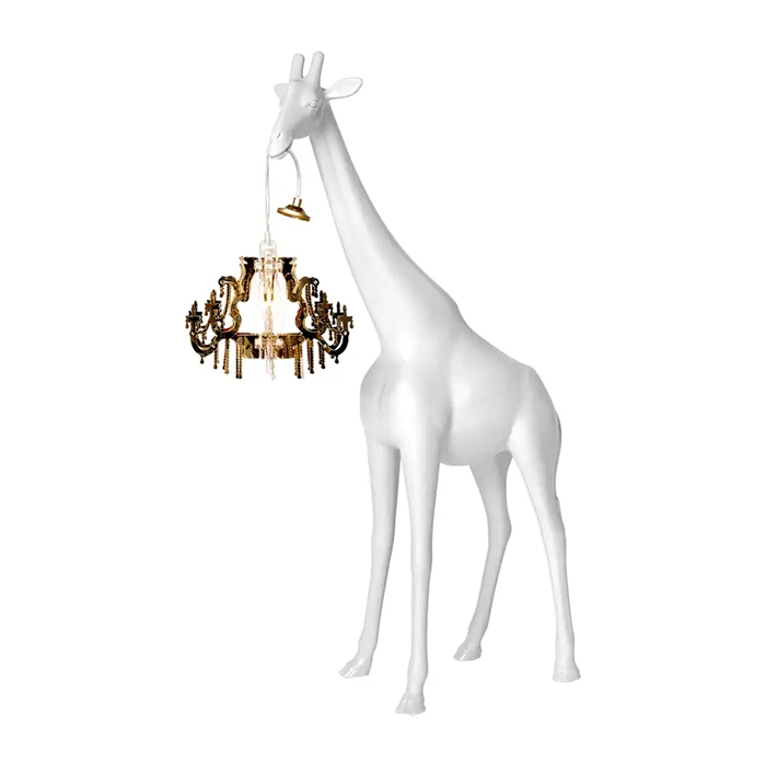 lámpara colgante animal xs blanca