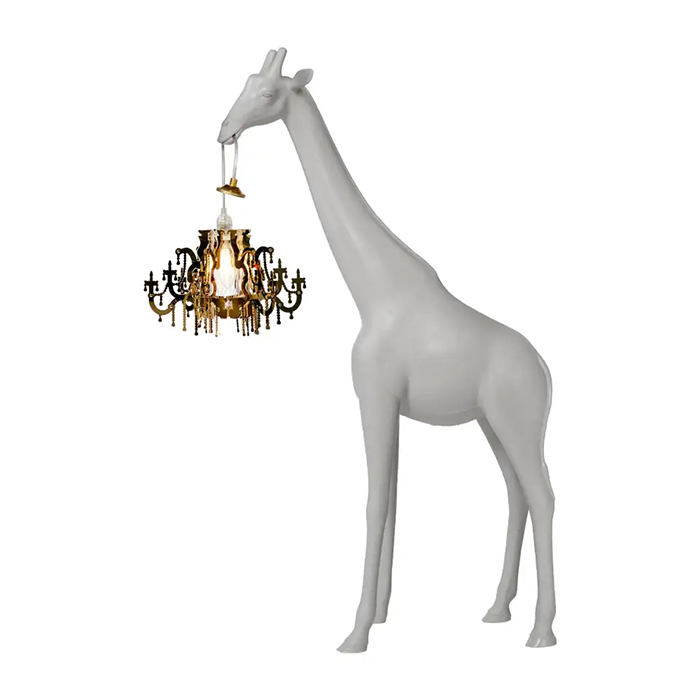 lámpara de inspiración animal