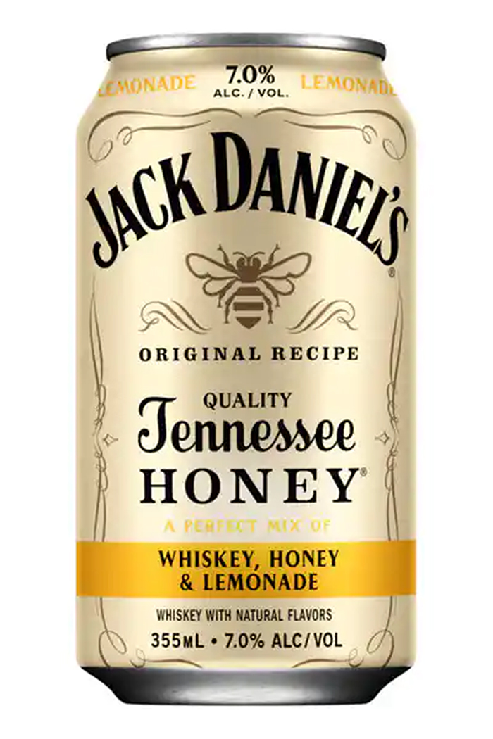 whisky miel y limonada enlatada jack daniel