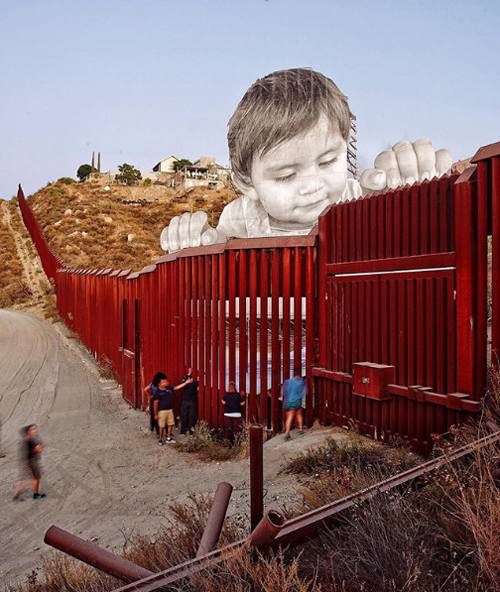 kikito mexico border art instalación el último día