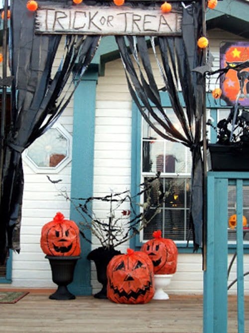 bolsa-de-basura-decoraciones-de-halloween-calabazas