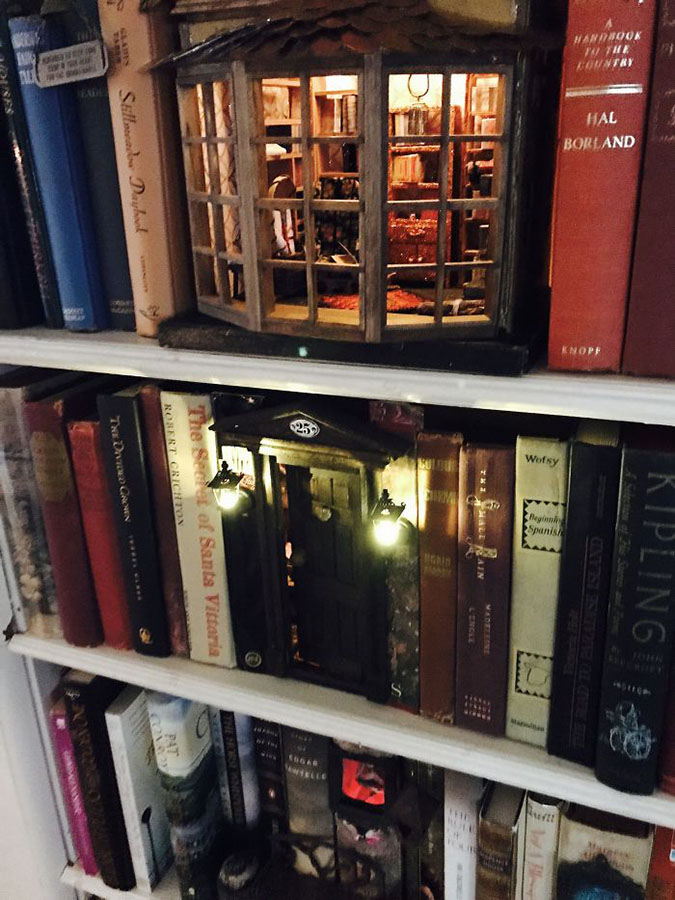 una librería mágica en tu estantería