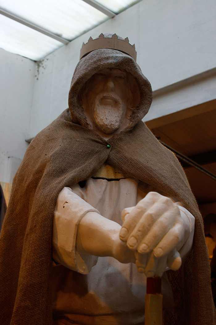 rubin eynon fundición estatua del rey arturo